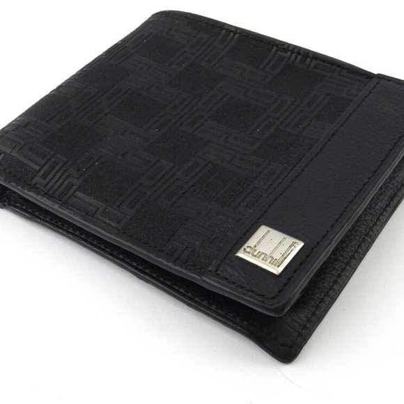 dunhill wallets Dee Eight D8 PVC ~ leather Auth used T18851 - Picture 4 of 8